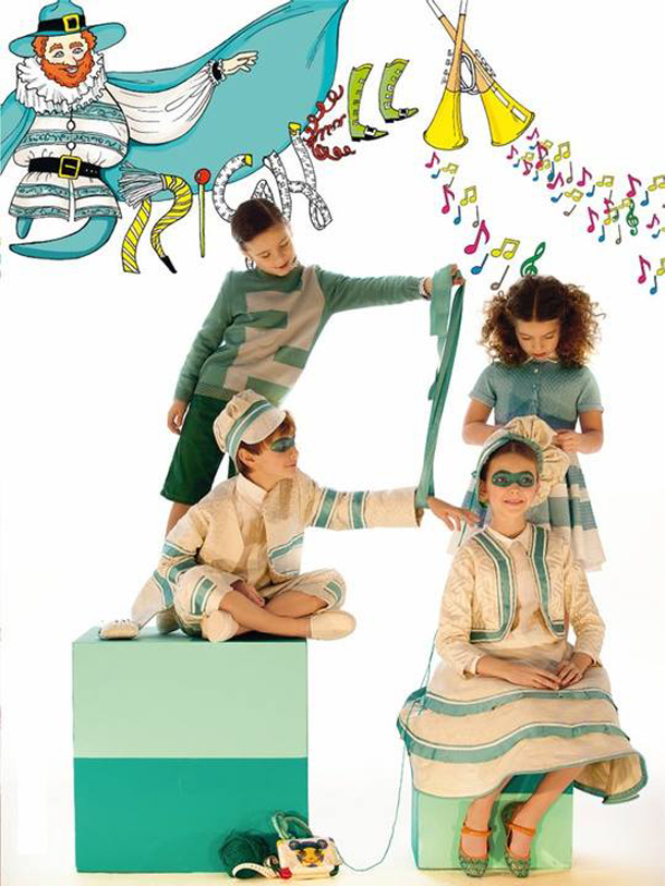 Costume Costume Carnevale Vogue Bambini