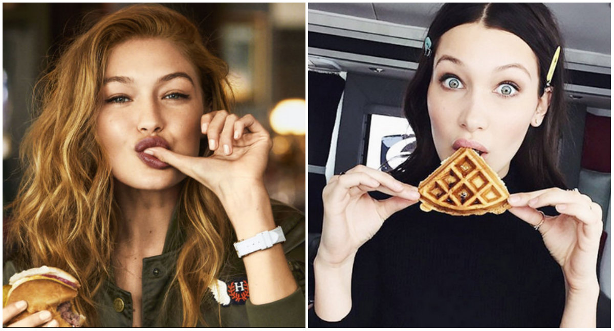 Bella Gigi Hadid dessert