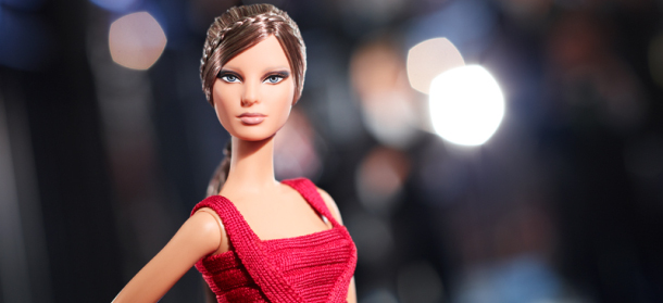 Barbie in Herve Leger