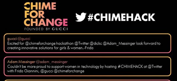 CHIME HACK Tweets graphic