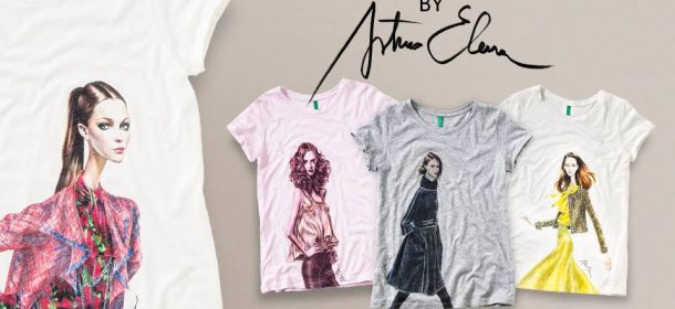 Benetton presenta 4 t-shirt creative, disegnate da Arturo Elena [FOTO]