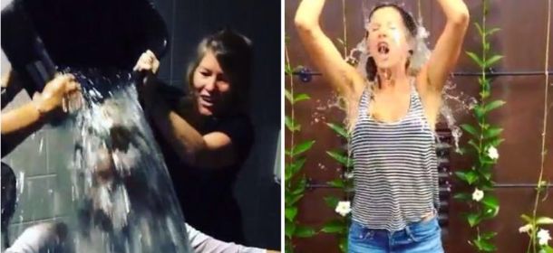 Ice Bucket Challenge: le modelle accettano la sfida [VIDEO]