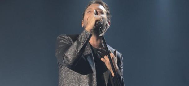 Cesare Cremonini, look firmato Gaia Trussardi a #LogicoTour2014