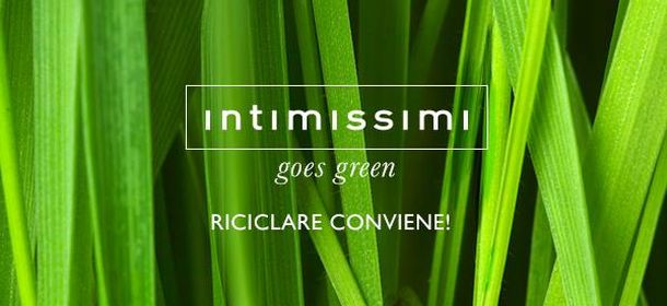 Intimissimi, "Riciclare conviene": un buono sconto per ogni capo usato