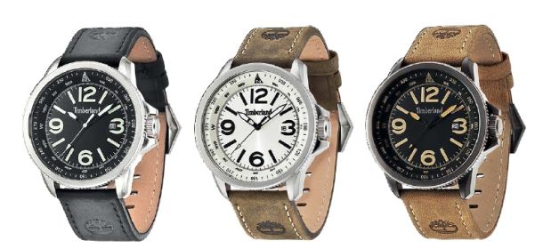 Timberland: mix di pelle e acciaio negli orologi autunnali [FOTO]