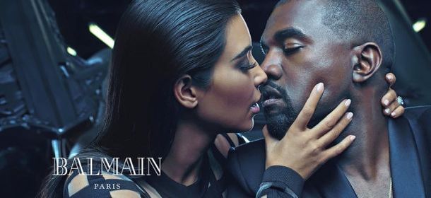 Kim Kardashian e Kanye West coppia di testimonial per Balmain [FOTO]