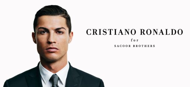 Cristiano Ronaldo nuovo ambasciatore mondiale di Sacoor Brothers