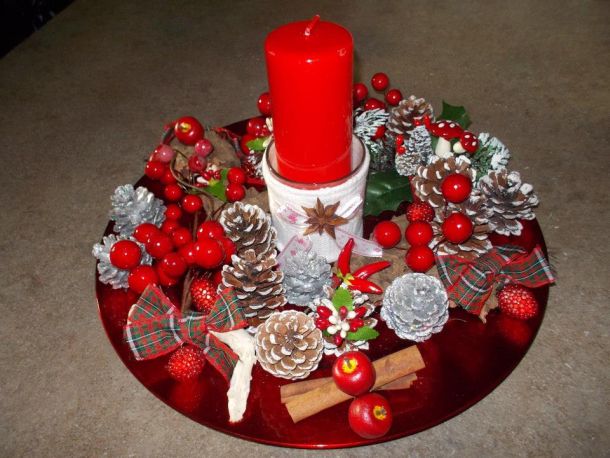 La tavola di natale: come apparecchiarla in modo originale e chic ... Come addobbare la tavola di natale fai da te