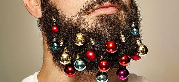 Beard Baubles: palline di Natale per decorare la barba