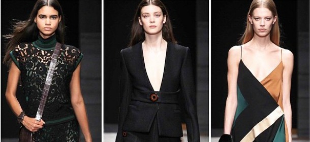 Salvatore Ferragamo sfila a Milano: la sensualità è rigore [FOTO]