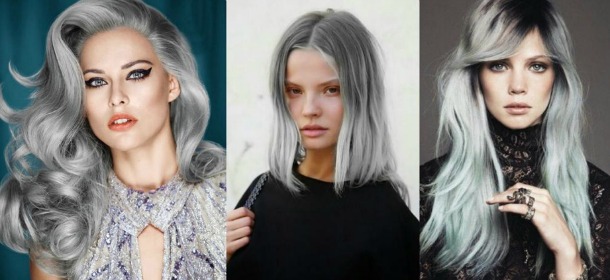 Tendenze capelli, Granny Hair: il colore di stagione è il grigio