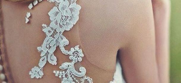 Abiti effetto tattoo: la sposa è sexy e raffinata