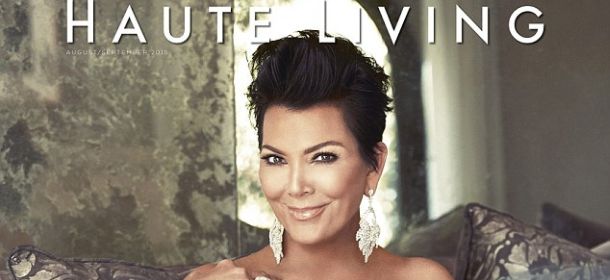 Kris Jenner, sulla copertina di Haute Living per mostrare il 'Kardashian brand'