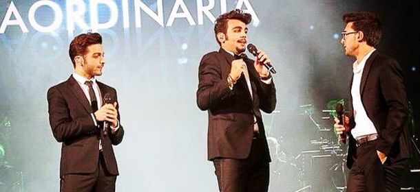 Il Volo, look total black per il concerto-evento all’Arena di Verona [FOTO]