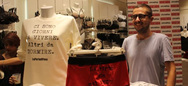 Yamamay e Andrea Pinna: capsule collection presentata nello store di Milano [FOTO]