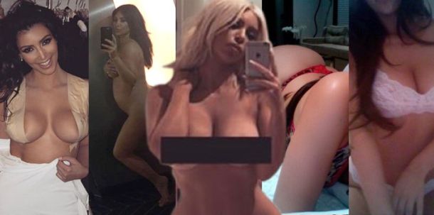 All The Naked Kim Kardashian Photos That Broke The Internet