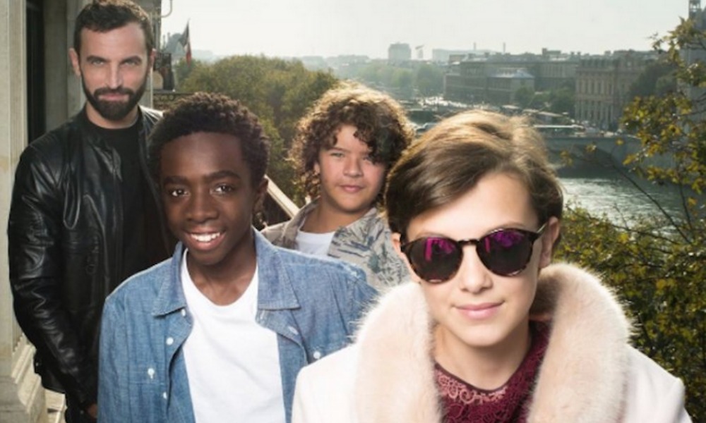 Stranger Things: Dustin, Undici e Lucas incontrano Louis Vuitton