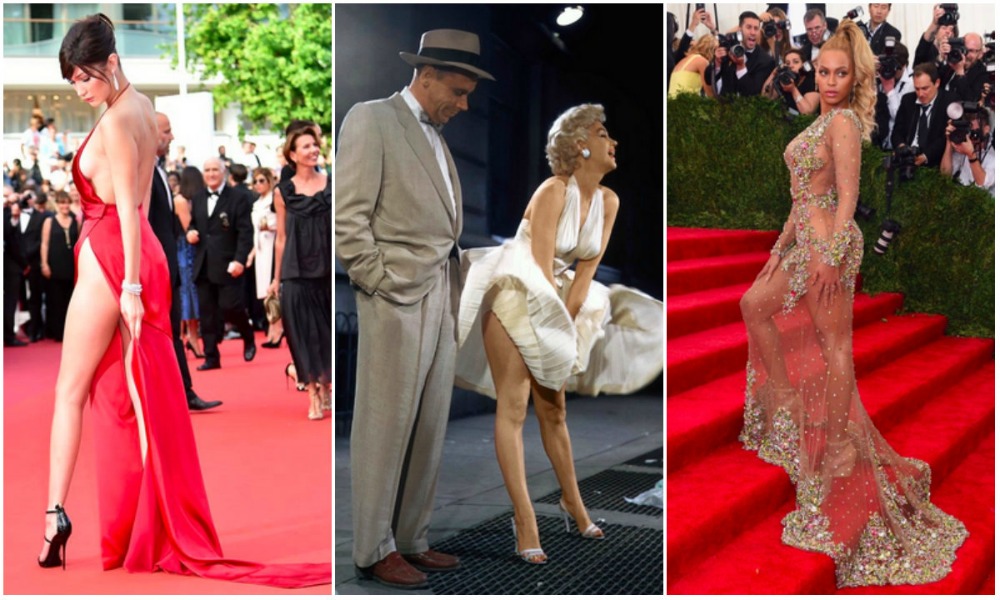 Da Marilyn Monroe a Rihanna e Bella Hadid: gli abiti più hot della storia