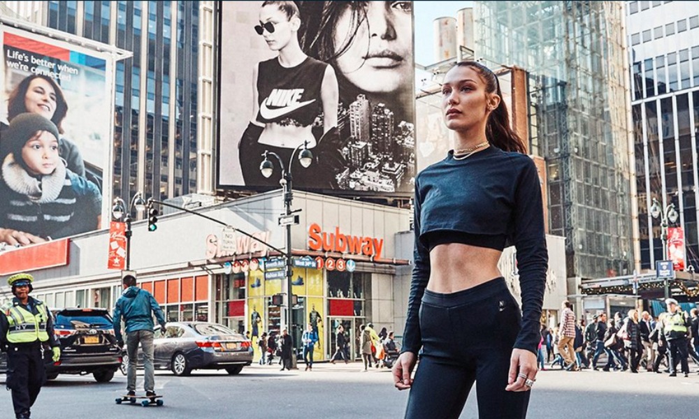 Bella Hadid Nike