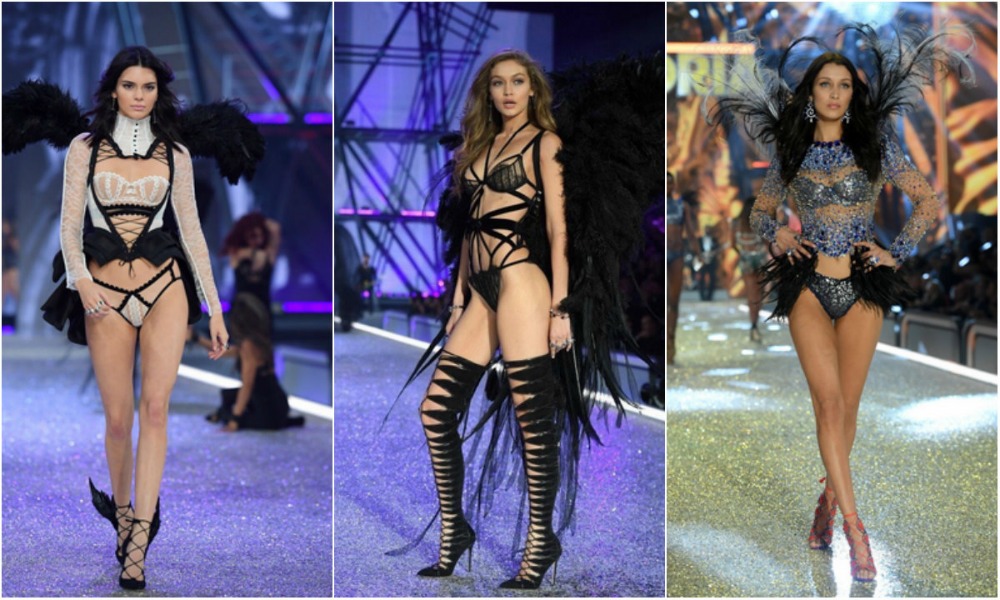 Victoria’s Secret Fashion Show 2016: Gigi, Bella e Kendall tra Carnevale, pizzo e ali