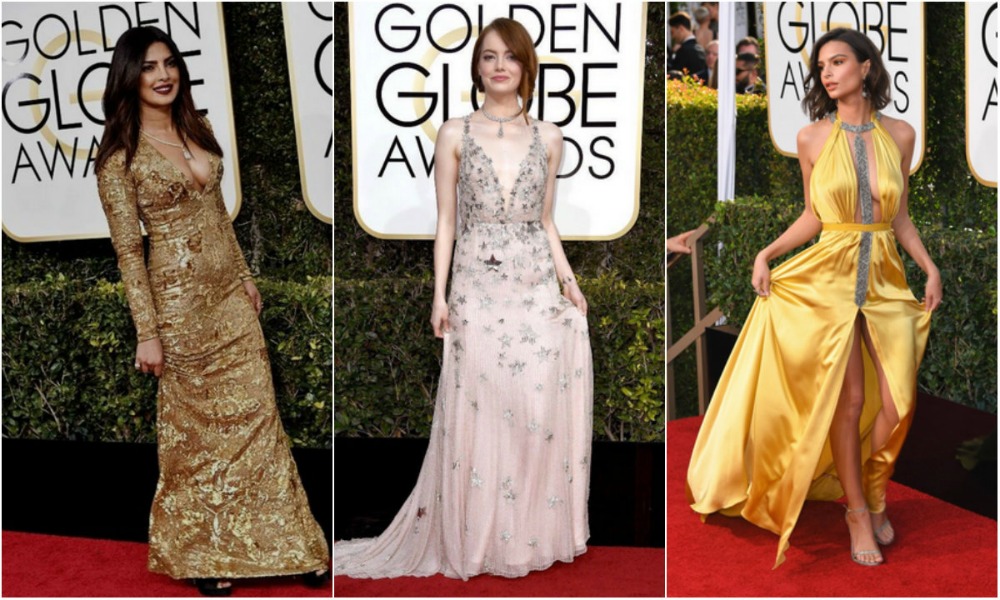 Look red carpet golden globe