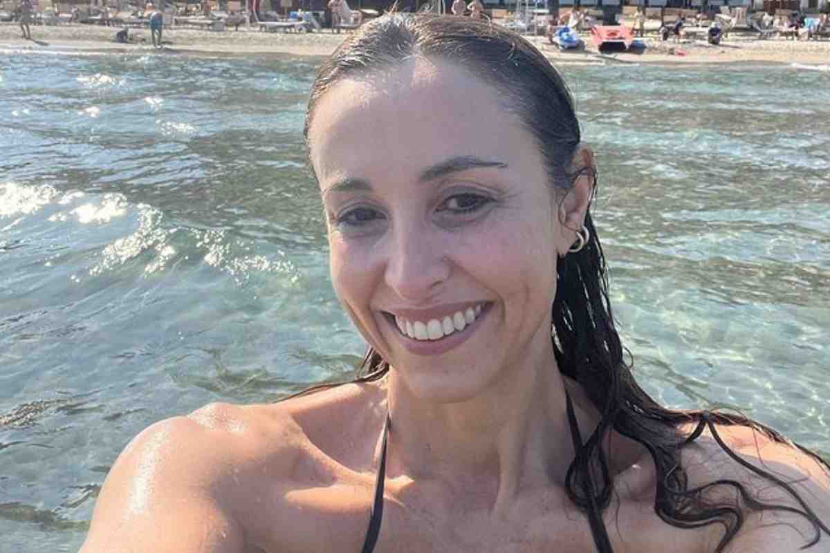 Benedetta Parodi primo bagno