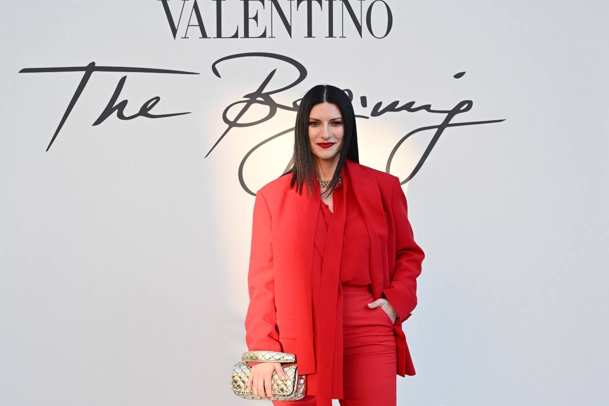 laura pausini figlia scatto