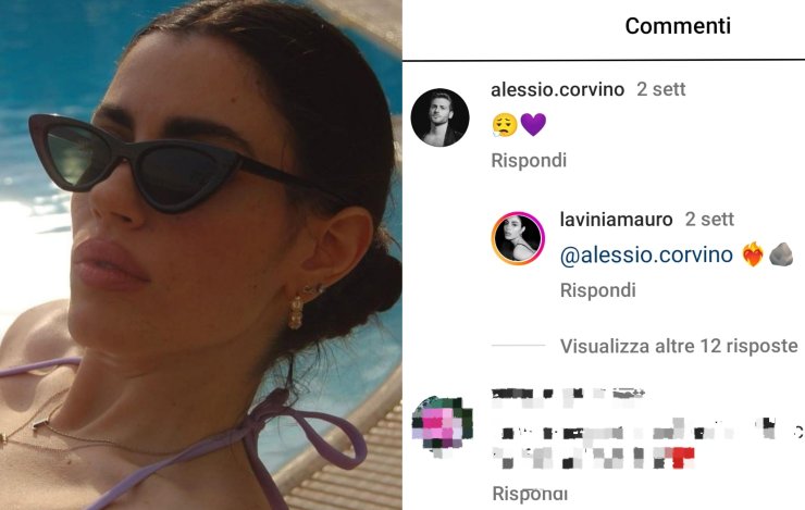 Uomini e Donne, il commento di Alessio a Lavinia