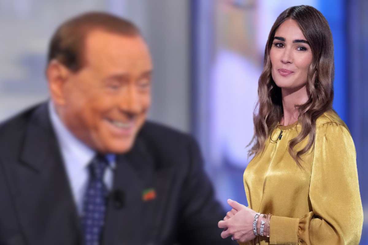 silvia toffanin come kate middleton ai funerali di berlusconi