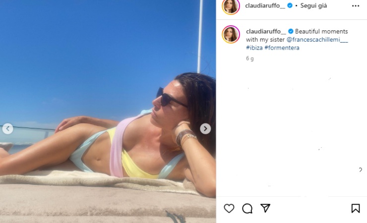 claudia ruffo un posto al sole bikini