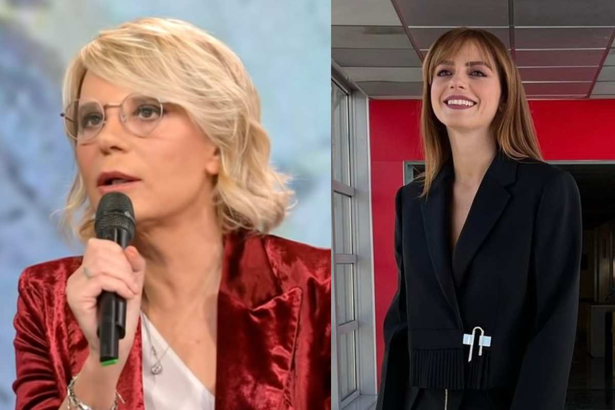 Maria De Filippi al matrimonio di Annalisa