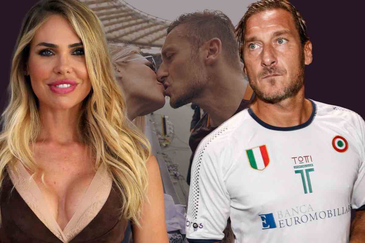 ilary blasi e totti si sentono