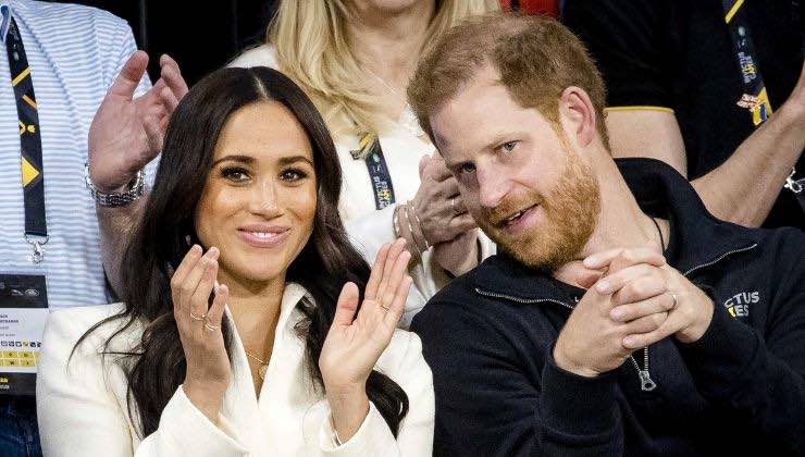 meghan con il principe harry