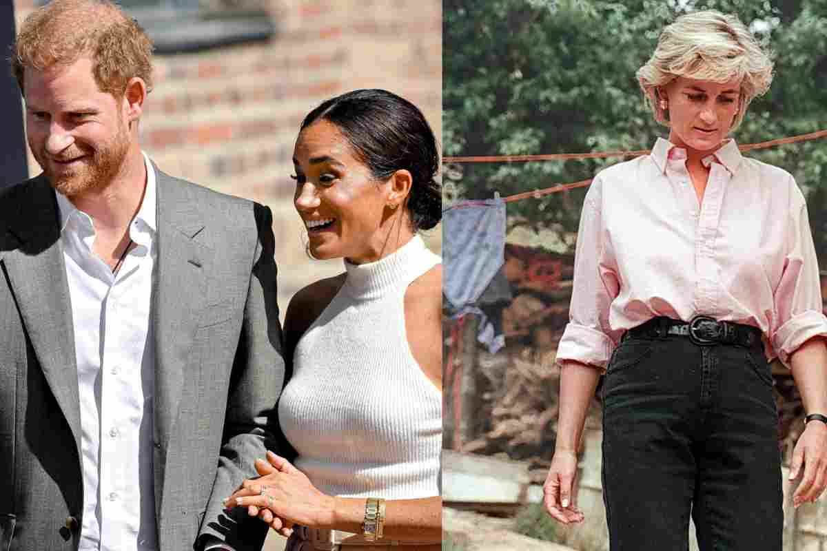 Harry e Meghan in contatto con lo spirito di Lady Diana