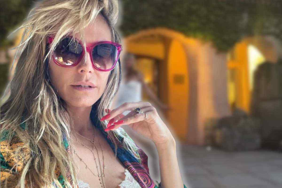 heidi klum splendida su Instagram