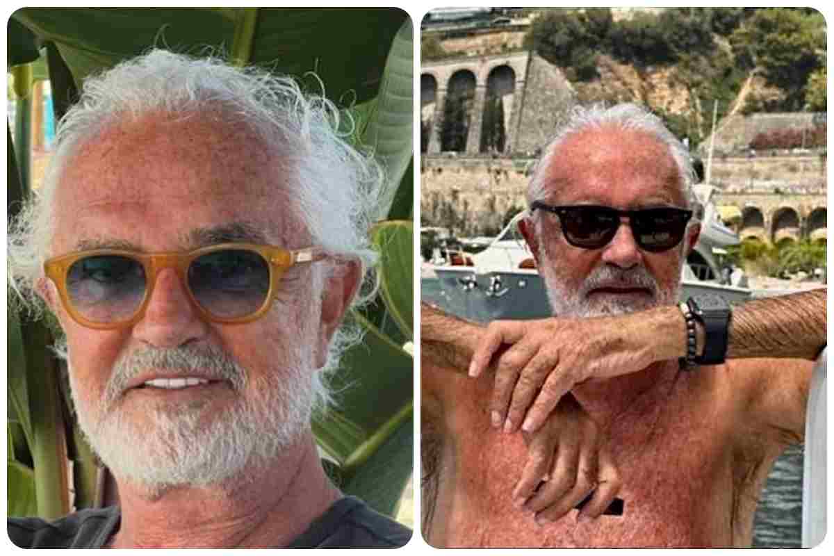 Flavio Briatore al mare