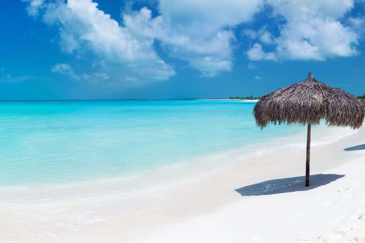 Spiaggia caraibica in Italia