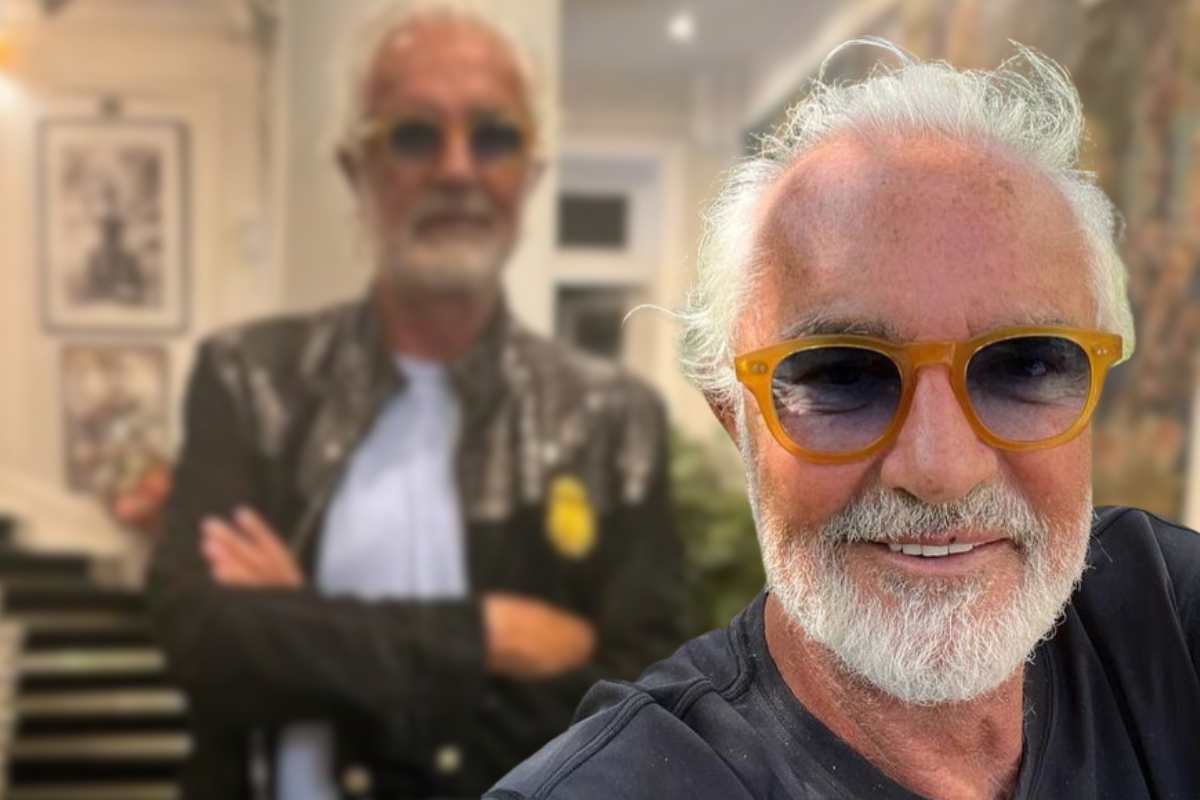 flavio briatore con la figlia leni