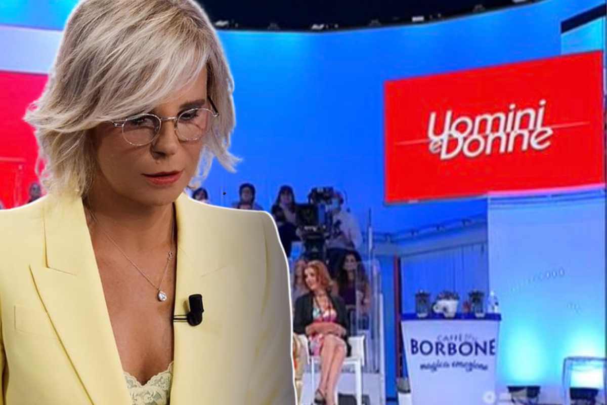 uomini e donne incidente studio