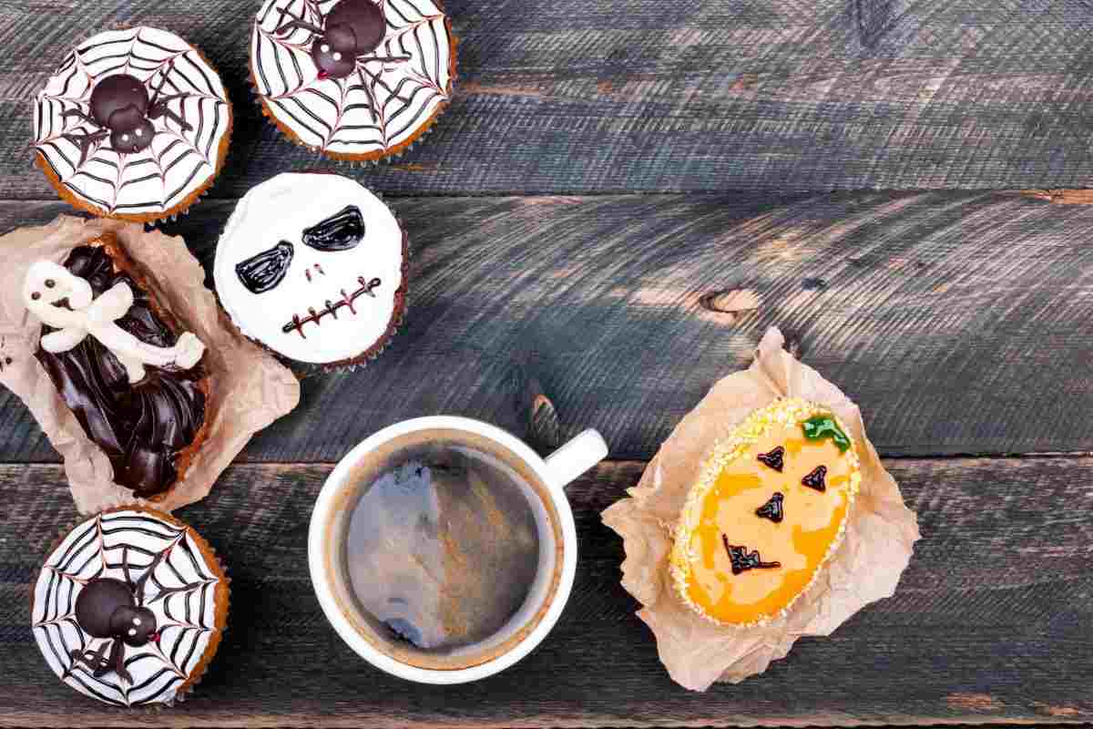 muffin halloween teschio