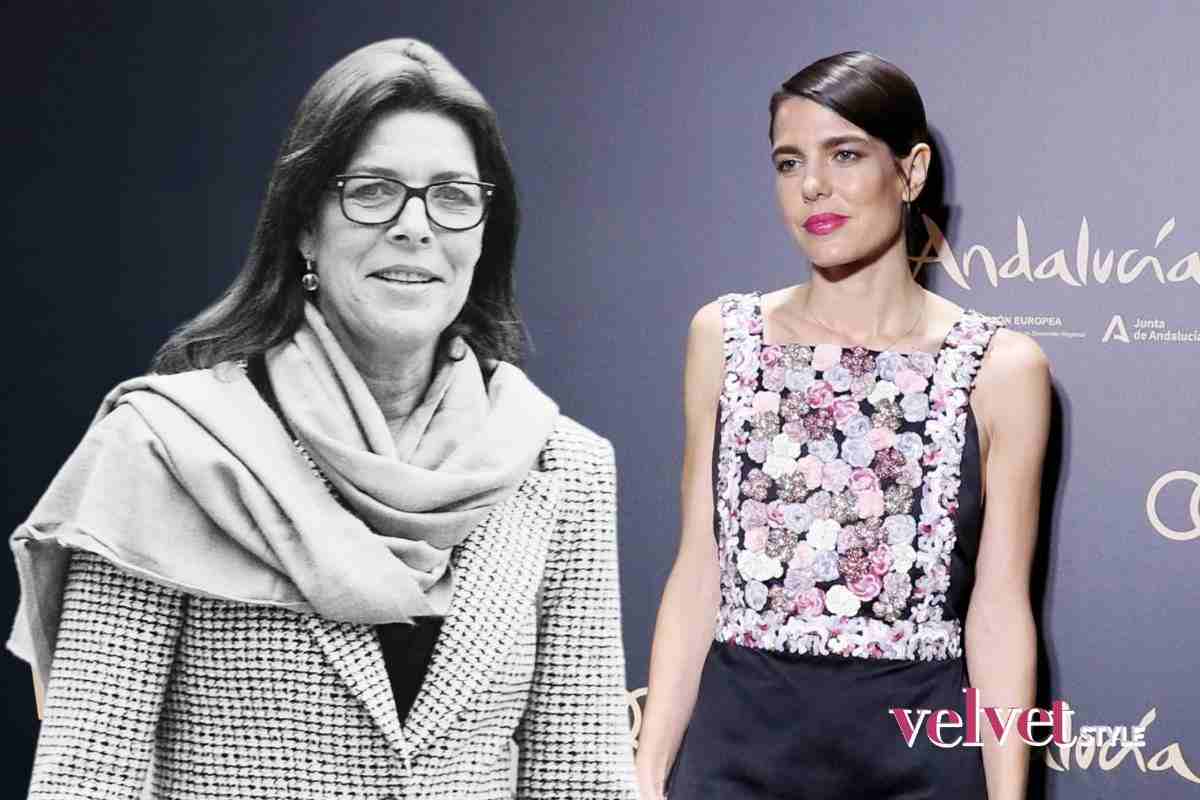 Charlotte Casiraghi e Caroline di Monaco look