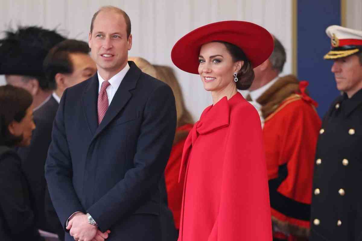 William e Kate effusioni in pubblico