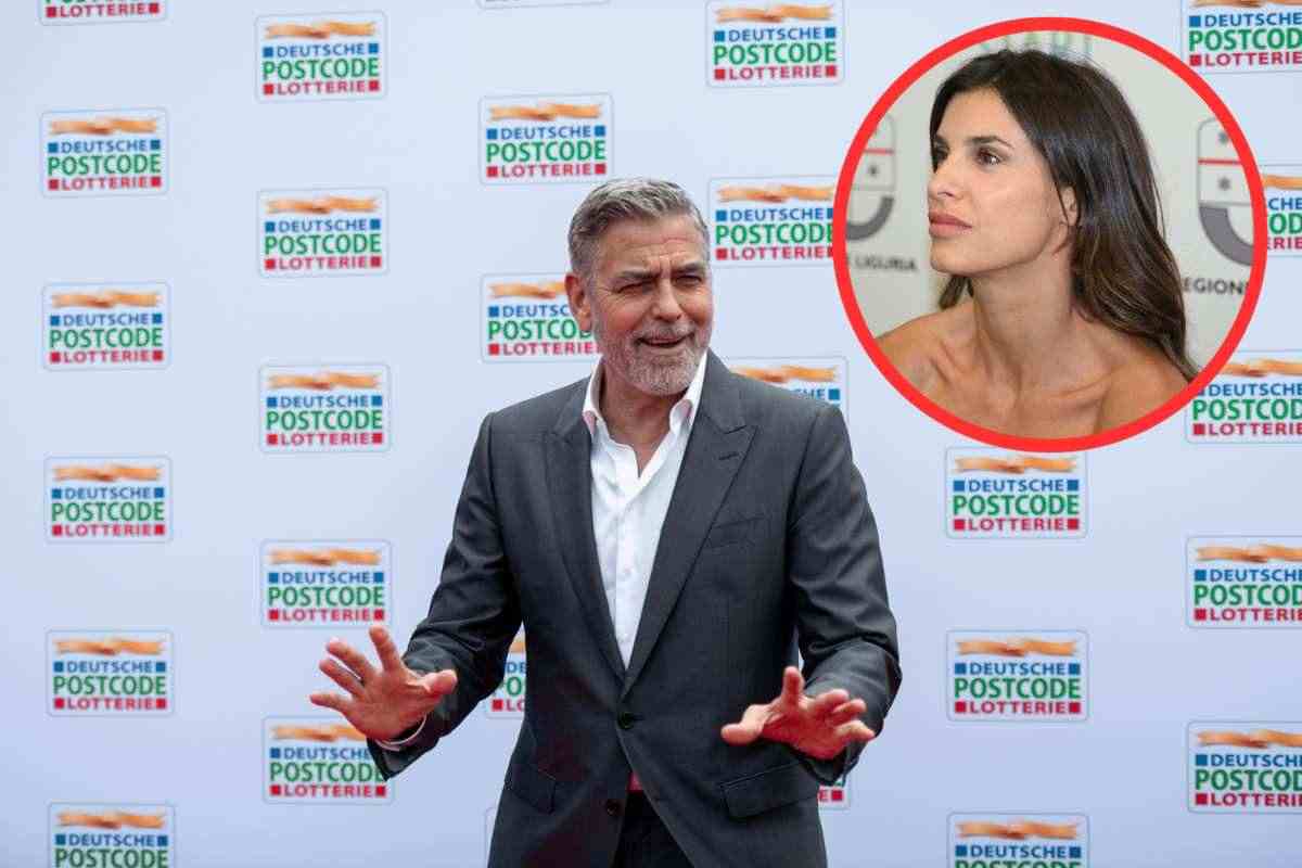 clooney parla di elisabetta canalis