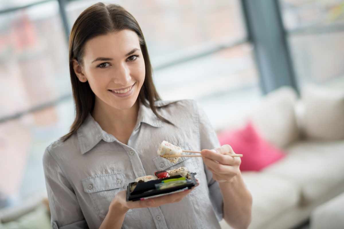 come mangiare sushi in sicurezza