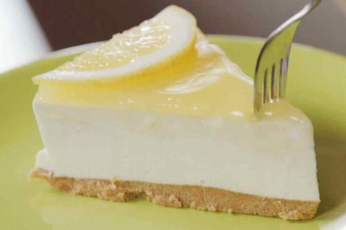 cheesecake al limone di Benedetta Rossi