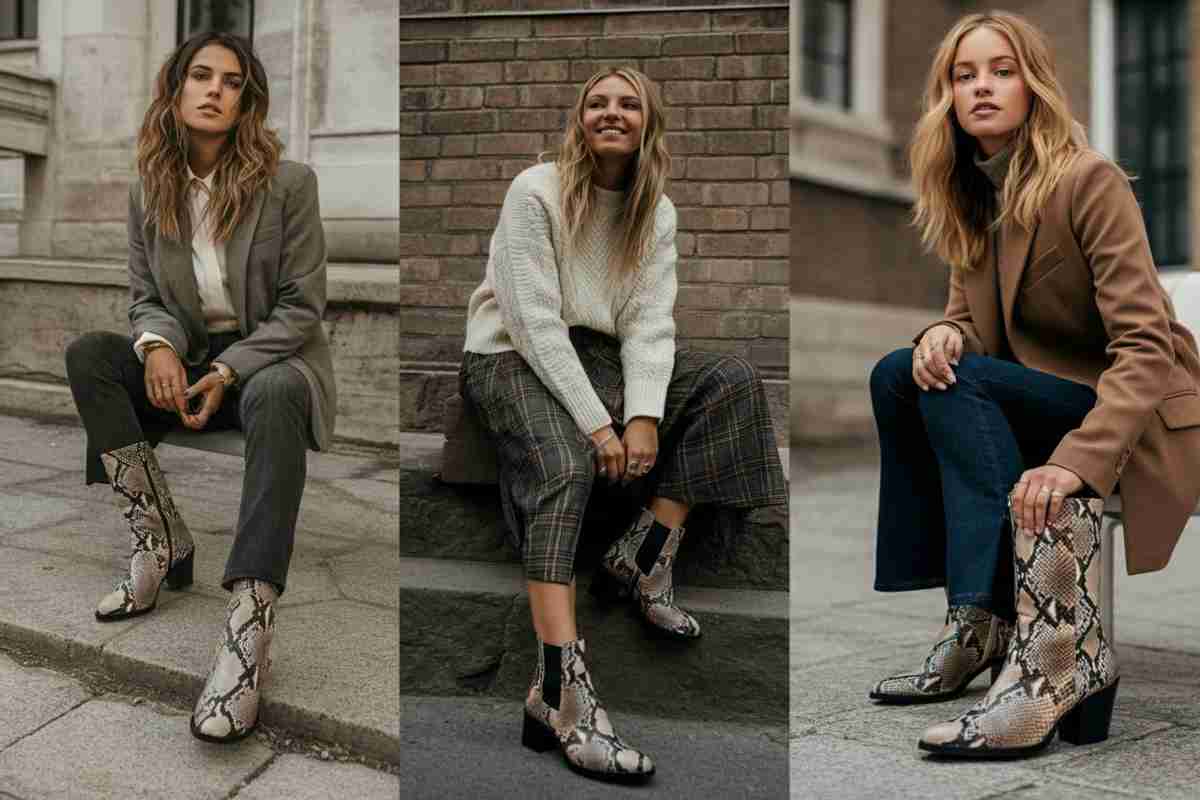 Abbinare gli stivali pitonati: consigli infallibili per un look perfetto